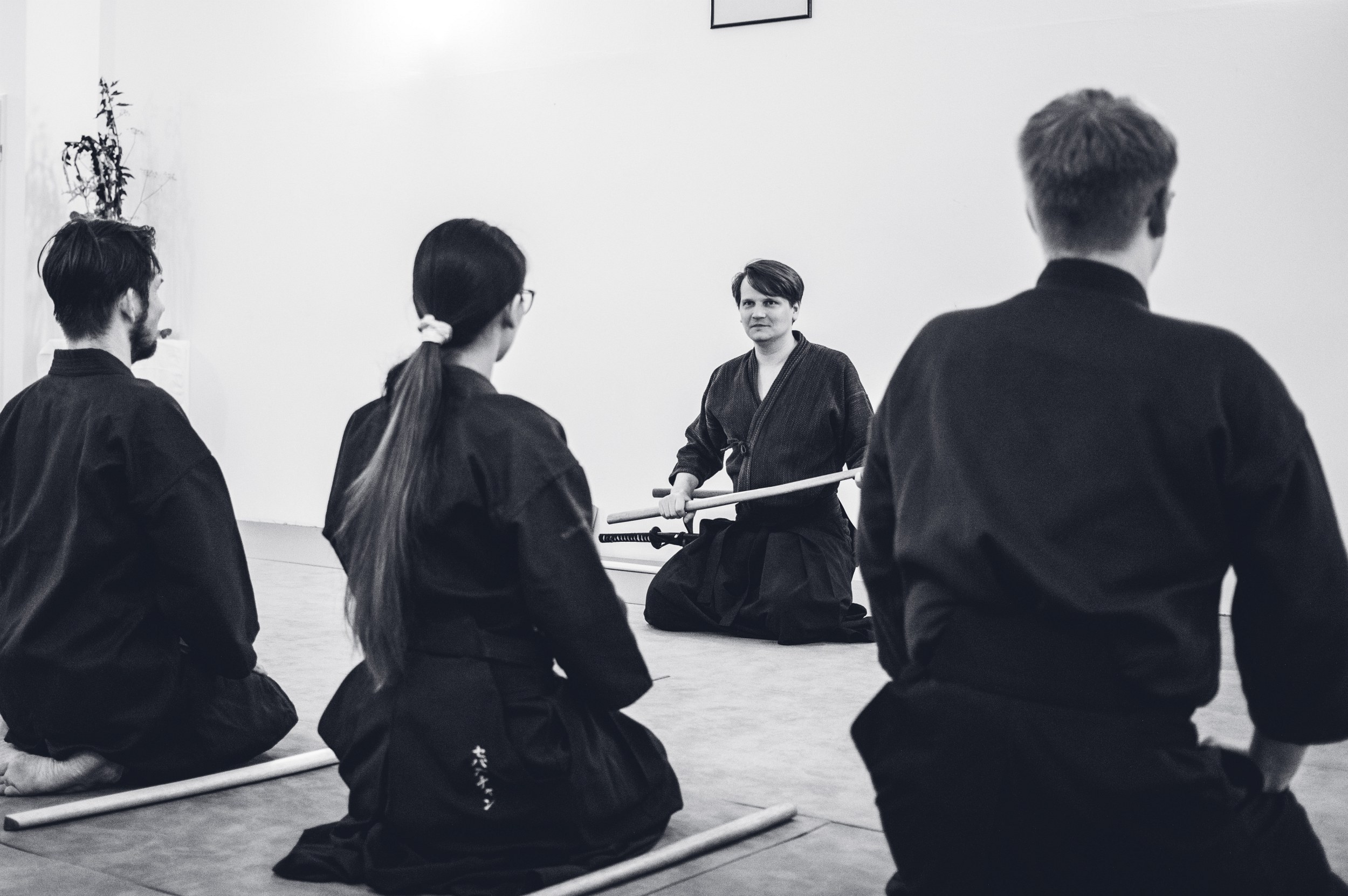 Kenjutsu training in Berlin